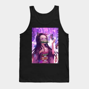 Nezuko Tank Top